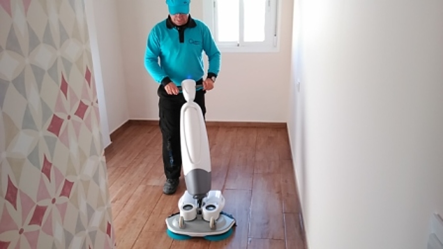 Limpieza y secado al instante.