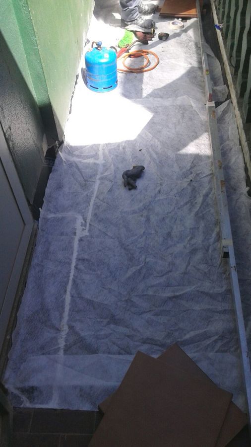 colocacion tela asfaltica