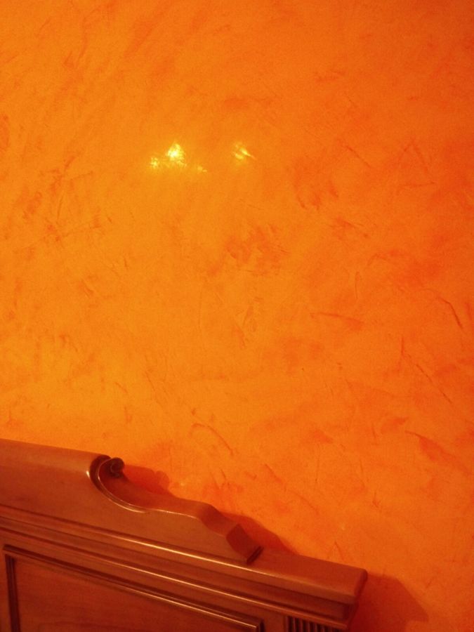 estucco acabadop con mucho brillo