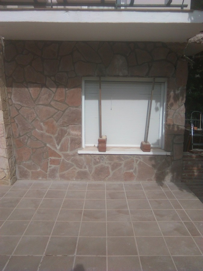 pared de oiesra acabada