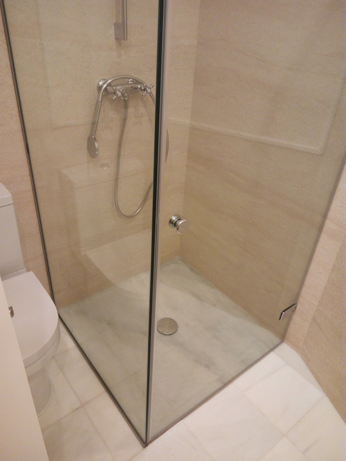 Plato de ducha a ras del suelo