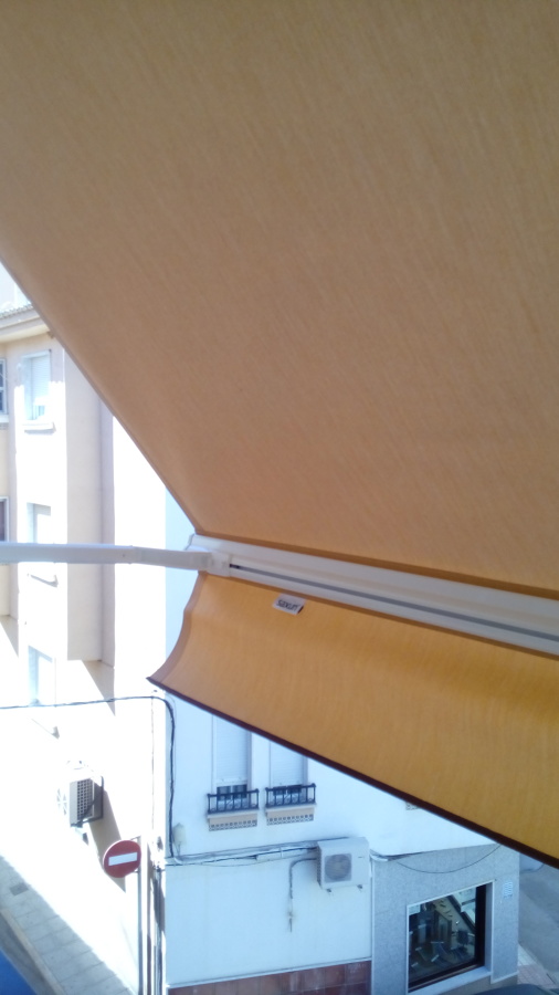 Toldo punto recto 