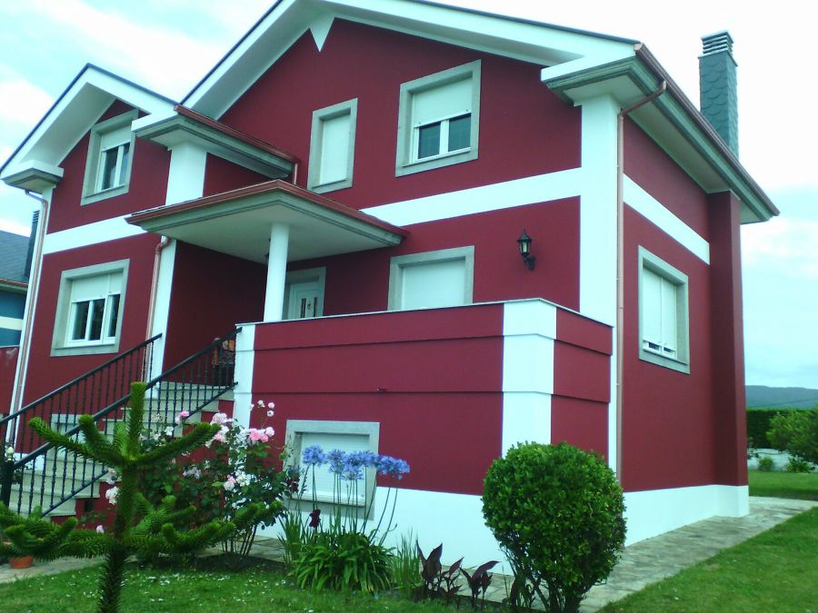 Pintado exterior de casa