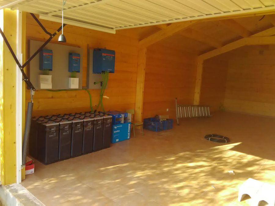 Instalacion en garage 