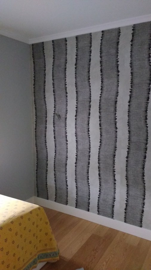 Ejemplo cabecero empapelado