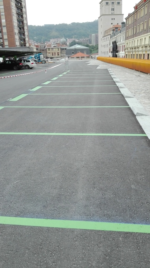 Parcelas de estacionamiento