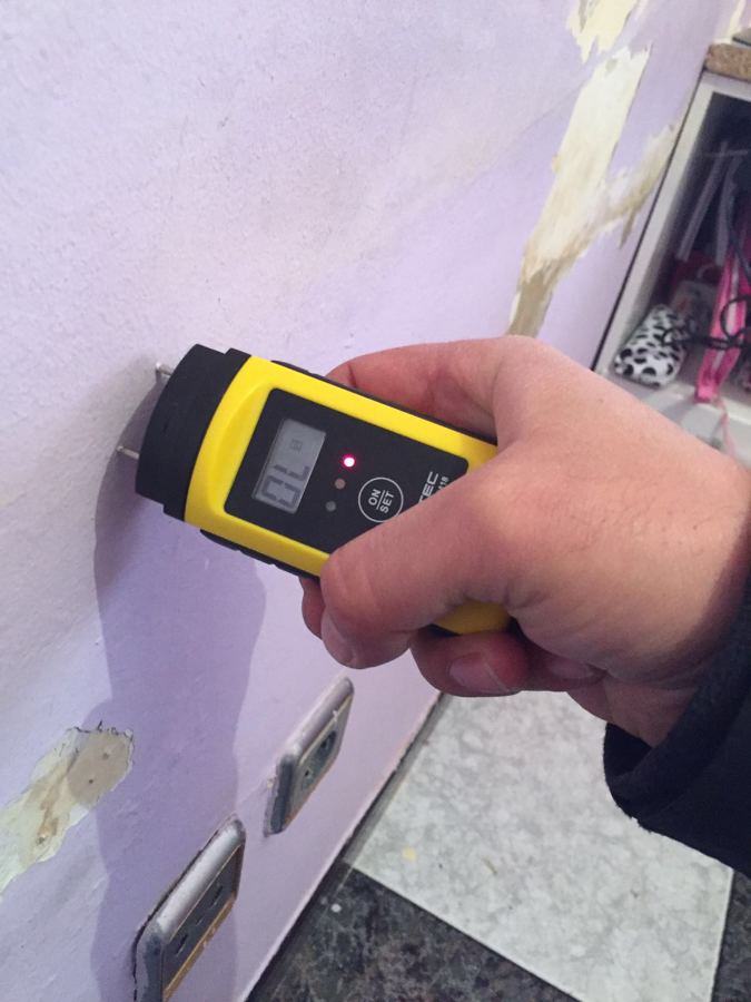 Humedad en pared