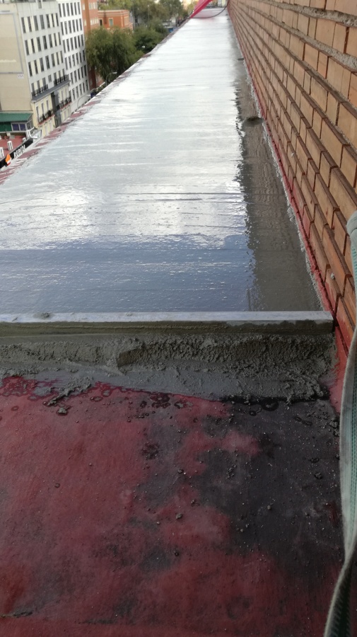 RELLENO CON CAIDAS NUEVAS PARA EVACUACION DE AGUA