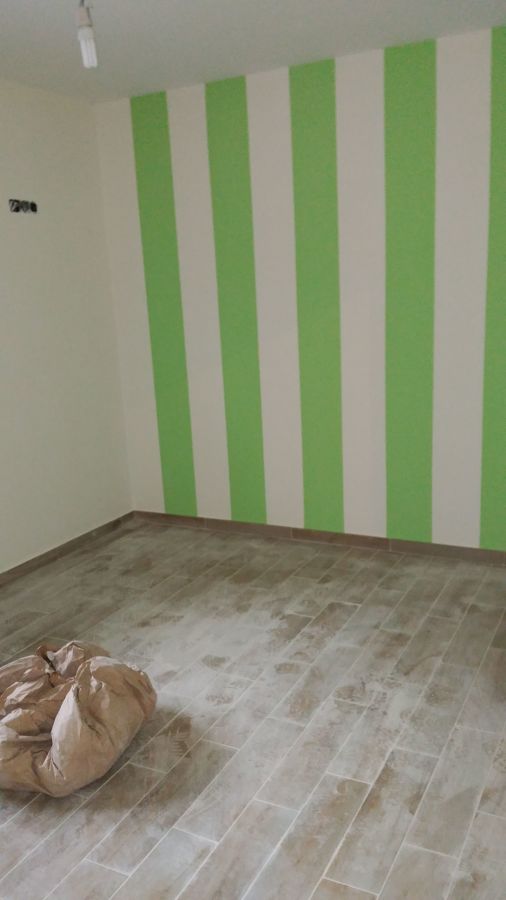 Pintura decorativa efecto papel