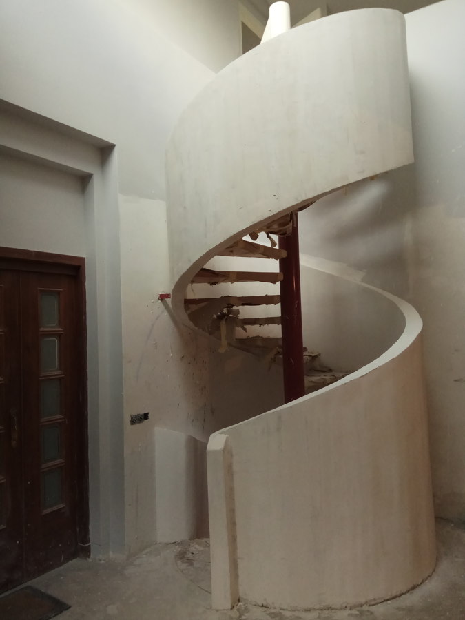 Barandilla escalera de caracol