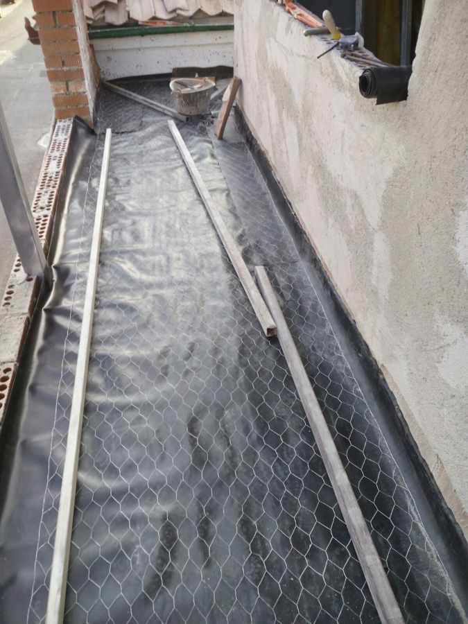 Aislamiento de terraza