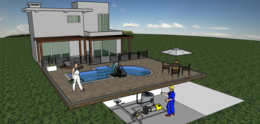 Mantenimiento piscinas.