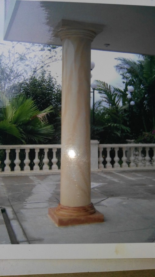 Imitaciones a mármol.