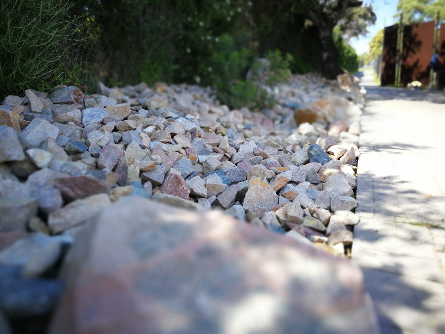 Decoración de talud