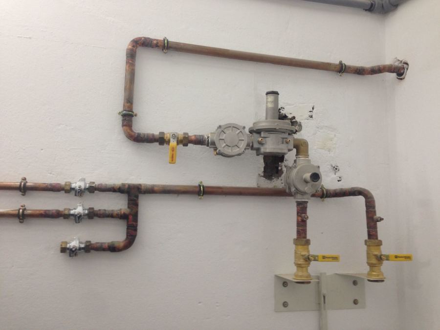 Instalaciones gas natural para lavanderia plisplas