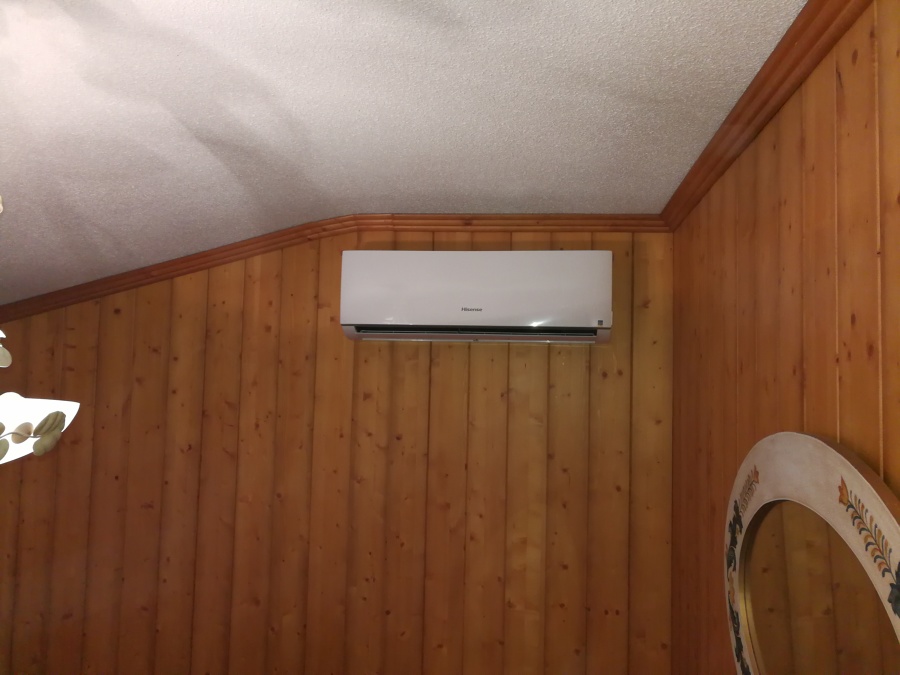 Instalación cuatro 1x1 Hisense 