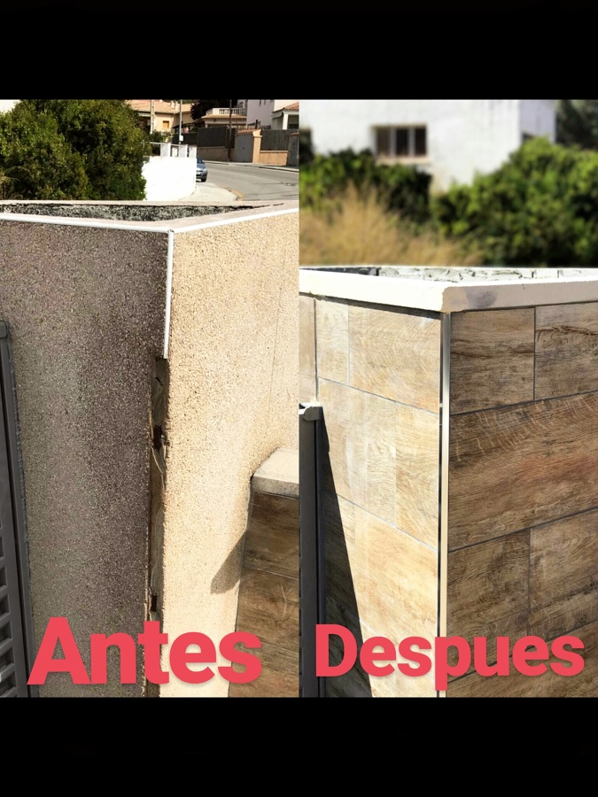 Reforma  de alicatado 