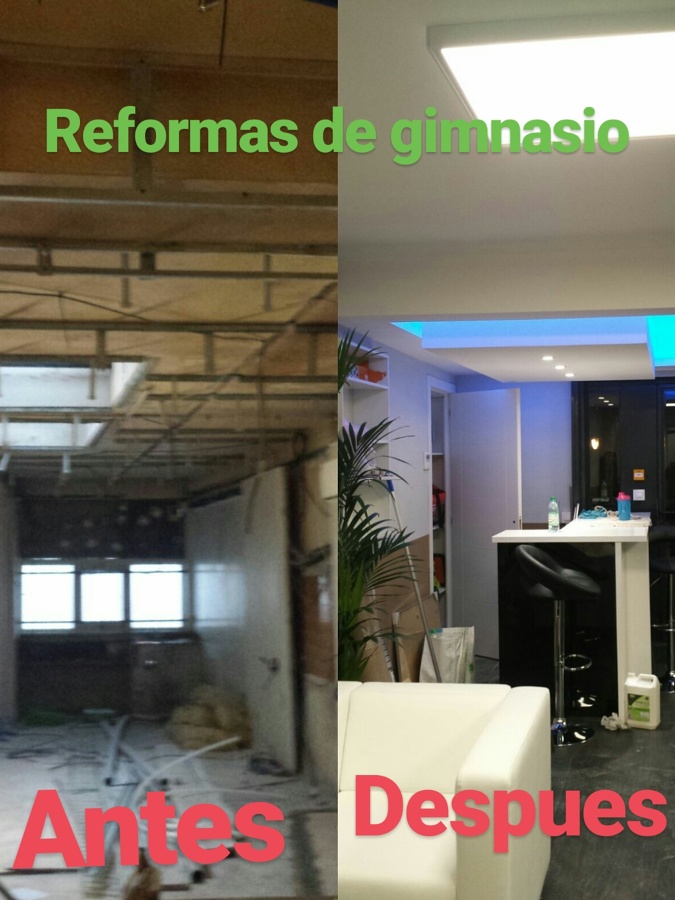 Reforma integral de gimnasio