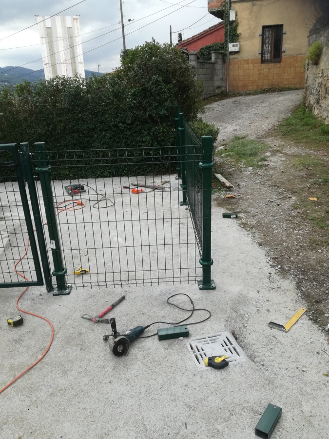 Cierre con malla Hércules