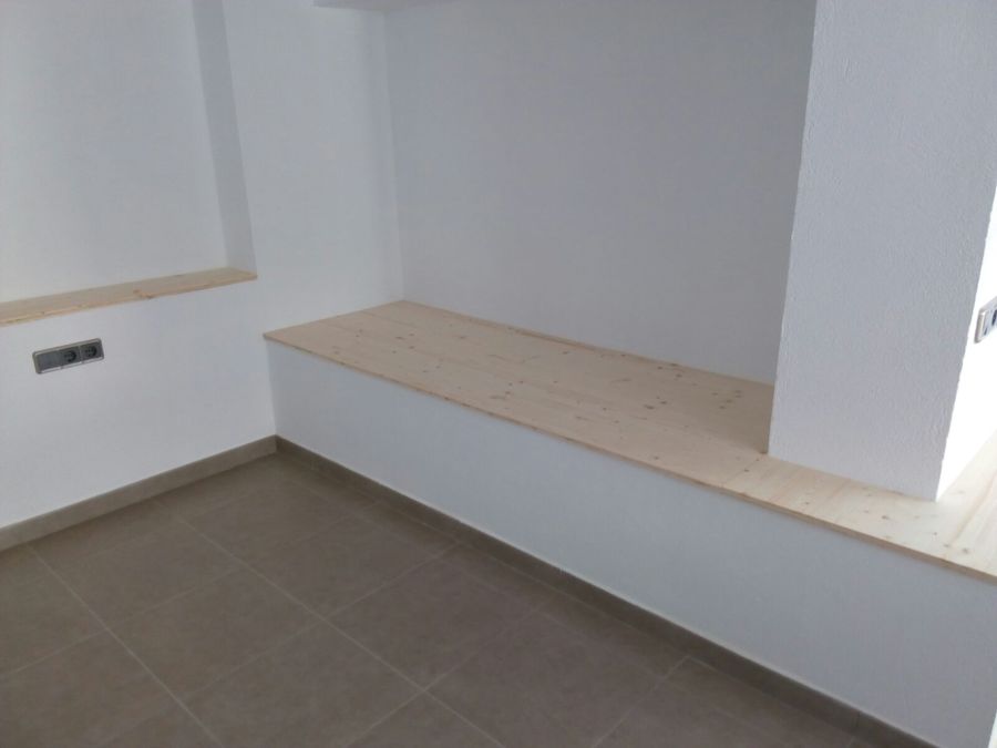 Trabajo de materiales de acabado