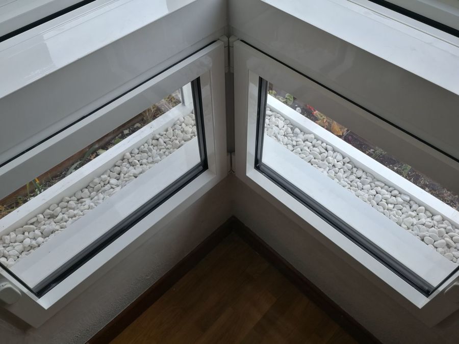Detalle esquina ventana