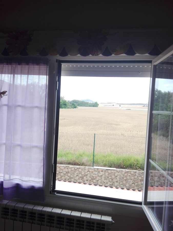 Vista de murete desde la habitación