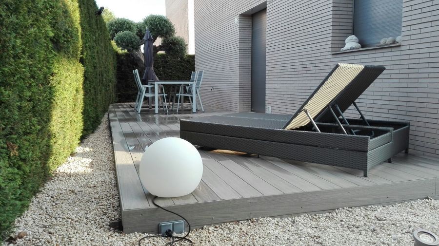 tarima exterior sintetica