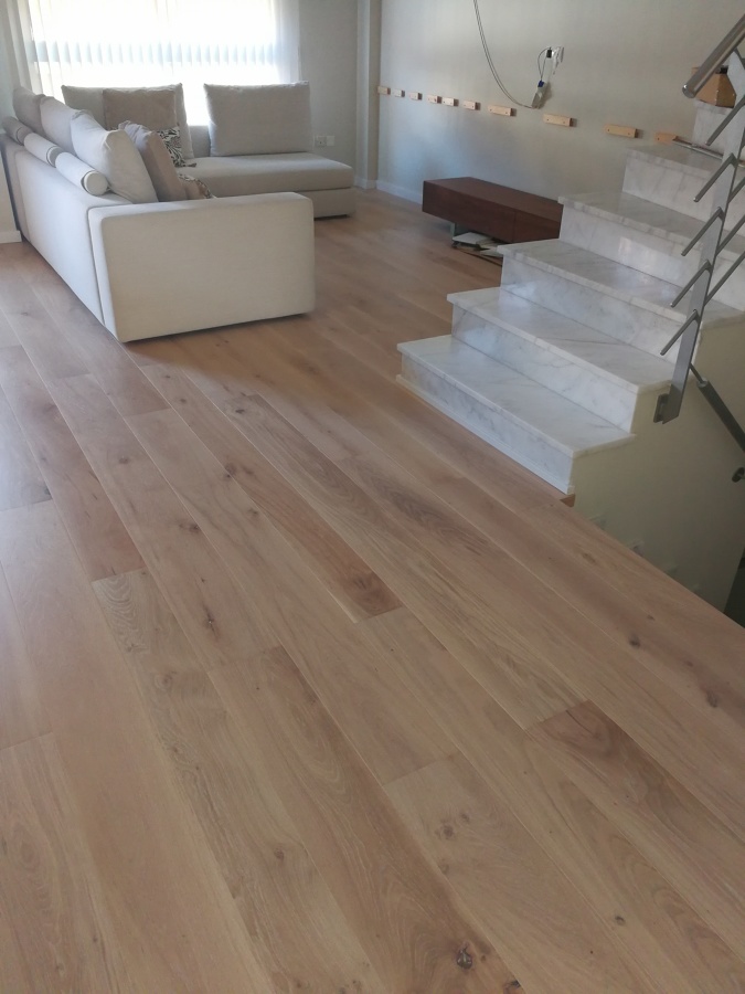 Tarima multicapa de roble