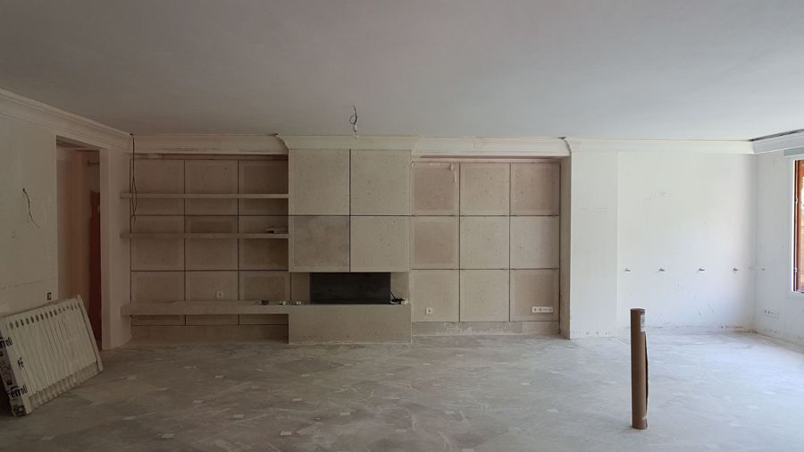 ACABADOS SALÓN EN EJECUCION