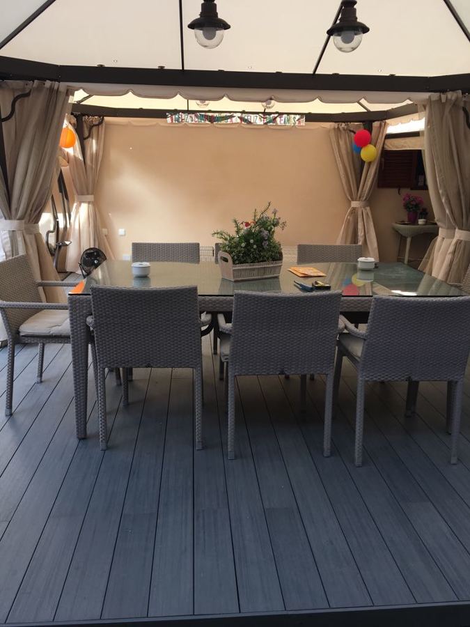 Terraza Tarima exterior encapsulada