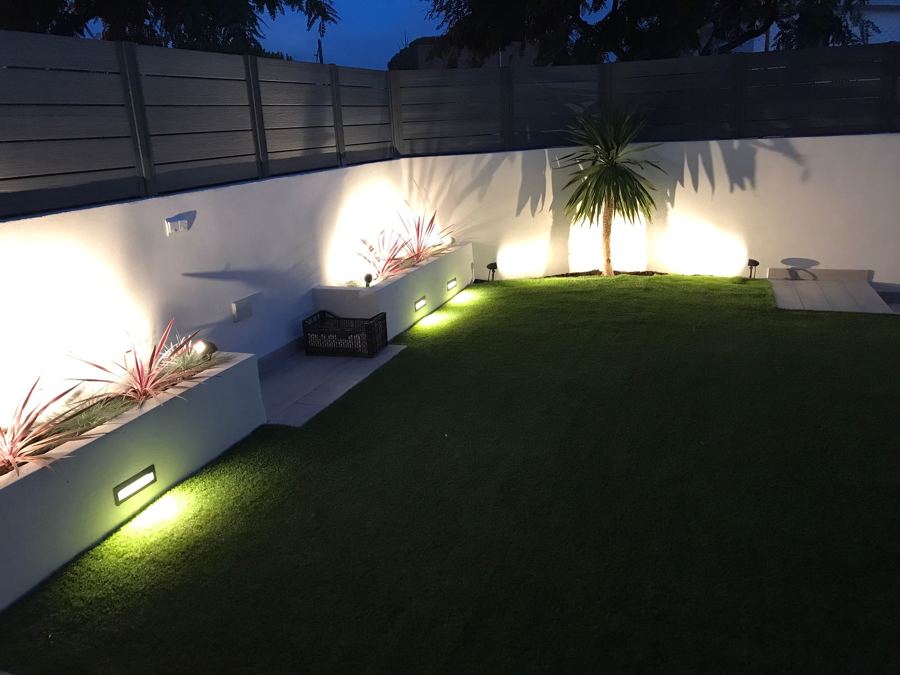 Iluminación jardín