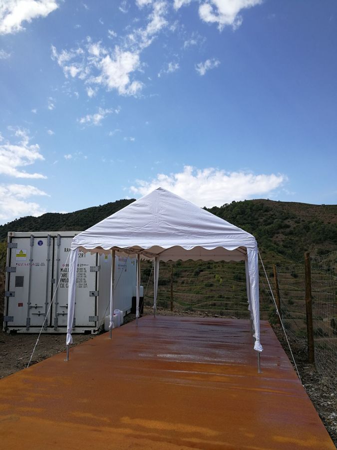 Plancha de hormigón visto pulido