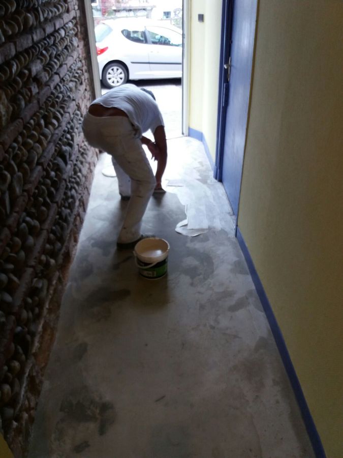 Colocacion de suelo Vinilico
