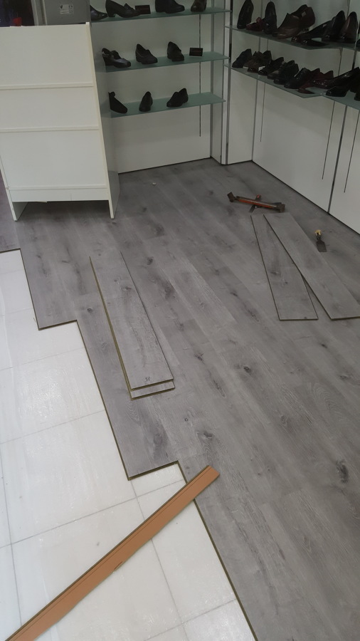 montaje tarima habitación