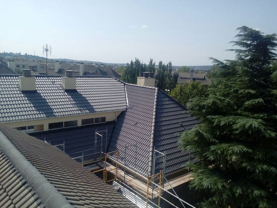 Tejado bloque comunidad