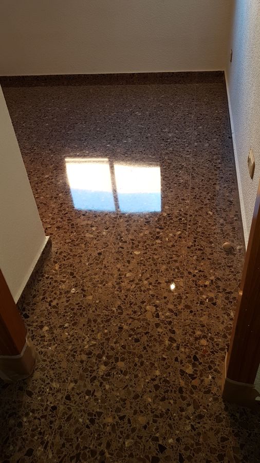Abrillantado de terrazo