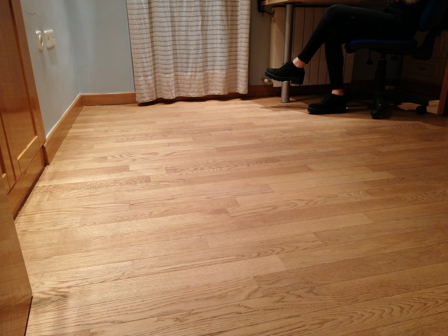 Roble americano acabado con aceite