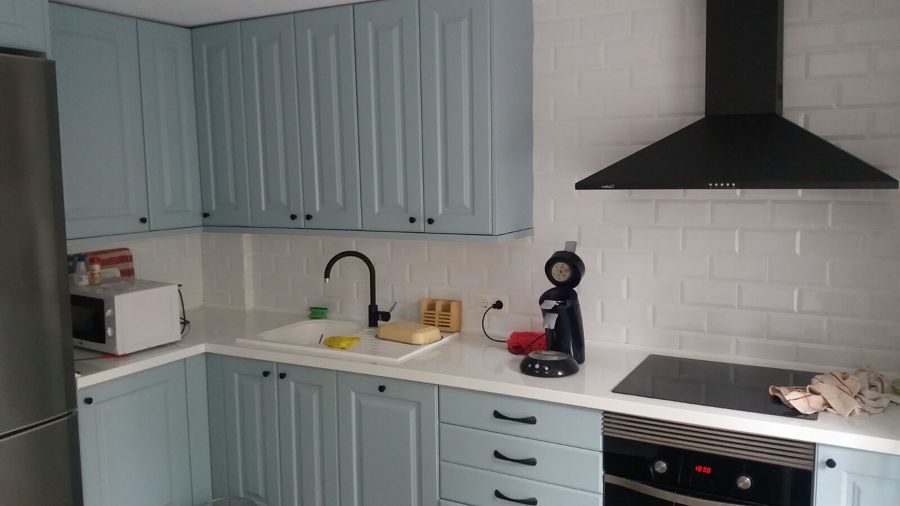 Reforma integral de cocina de 10m2 en L