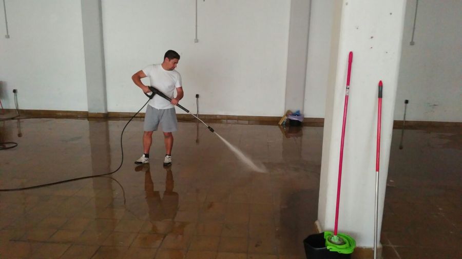 LIMPIEZA DE NAVE INDUSTRIAL