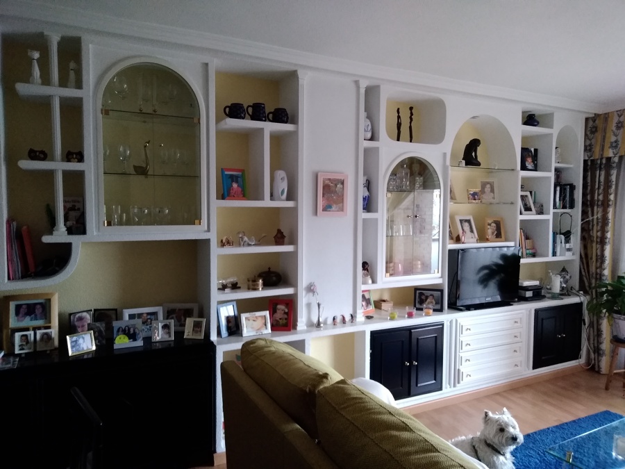 Mural de salon de escayola