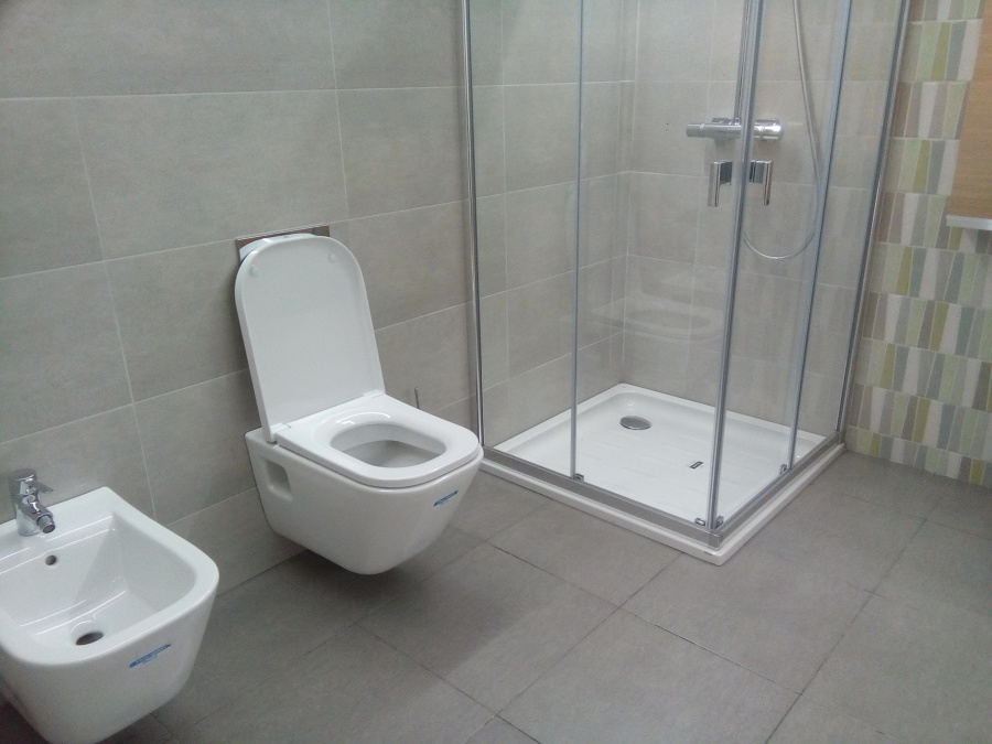 Reforma de Baños moderno y Mampara