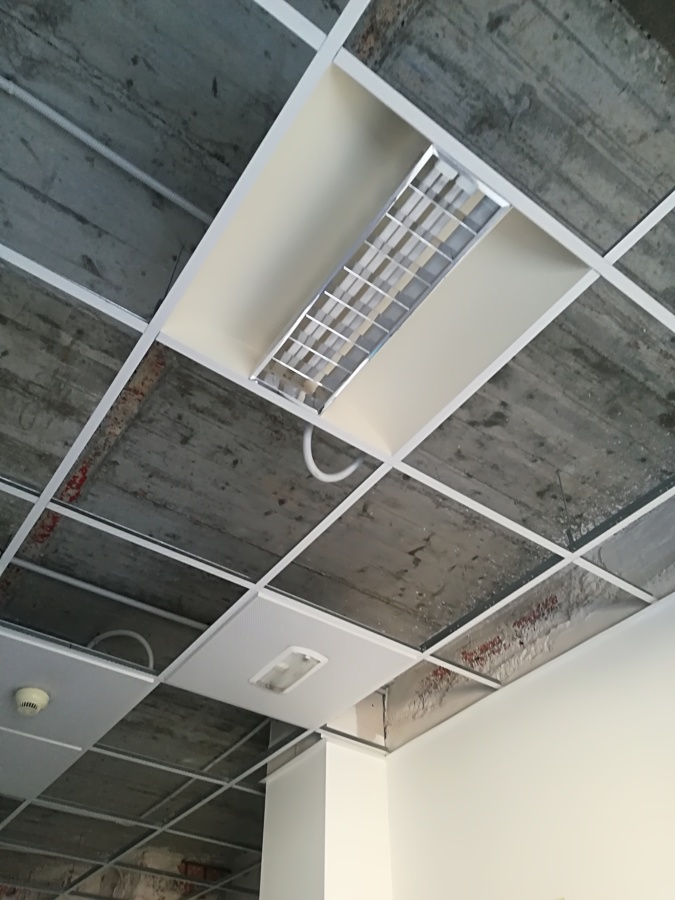 Techo registrable, iluminación