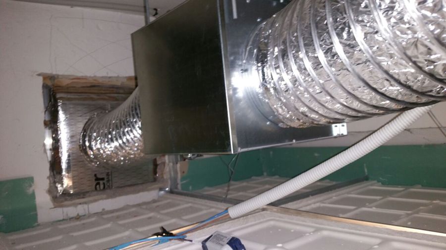 Caja filtrante de renovación de aire