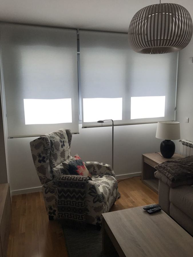 Estores enrollables tejido decorativo modelo Bavay