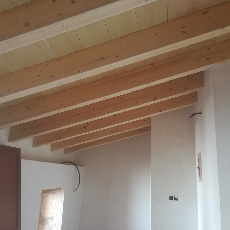 Pintura interior y esmslte en vigas