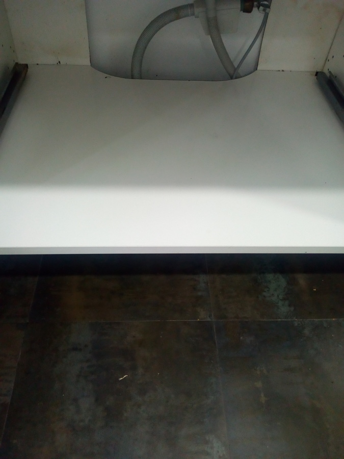 Mueble de cocina limpio