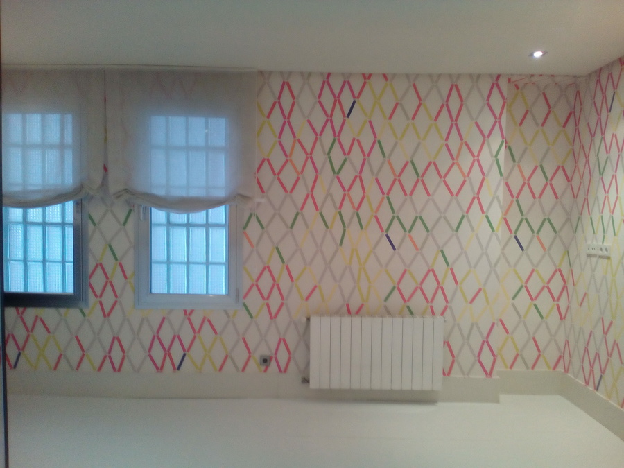 Colocacion papel pintado