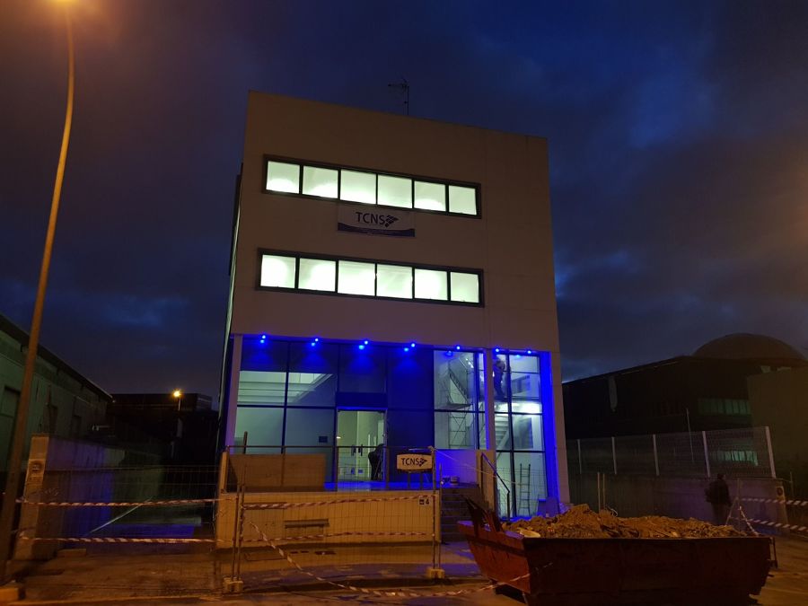 iluminación exterior