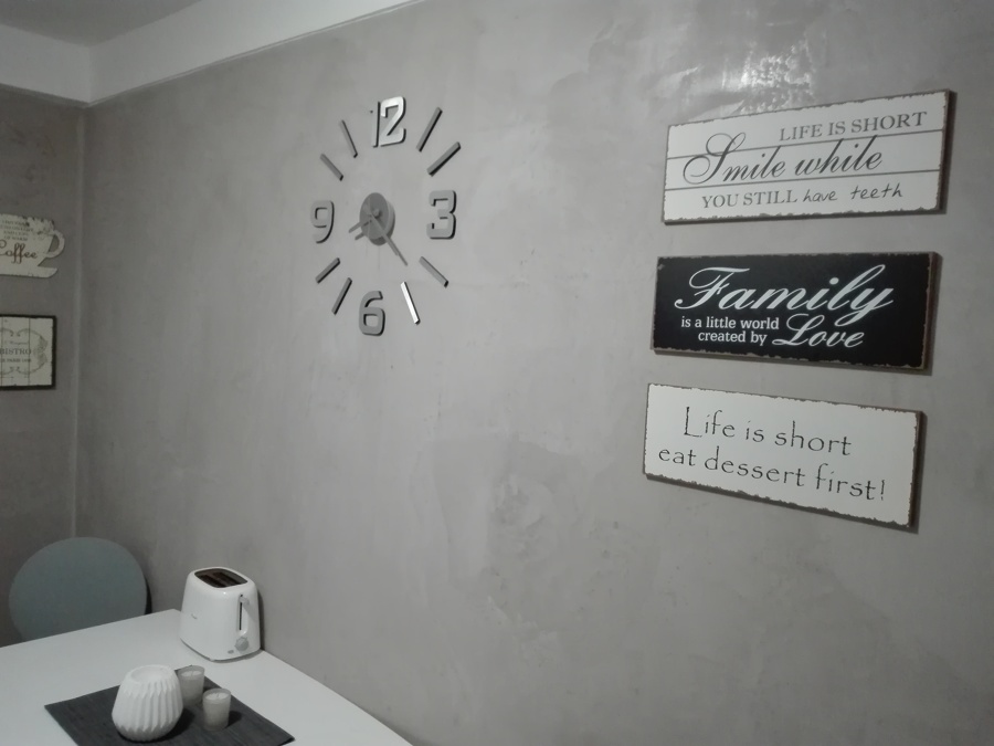 Trabajo de microcemento .