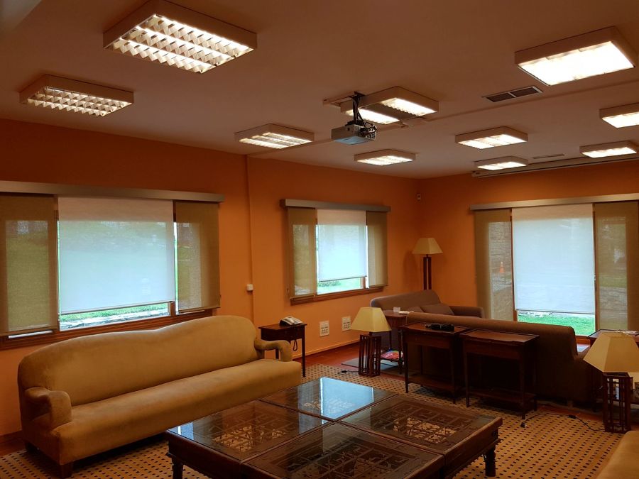 Estores Enrollables Screen Decorativo con Galería Decorativa